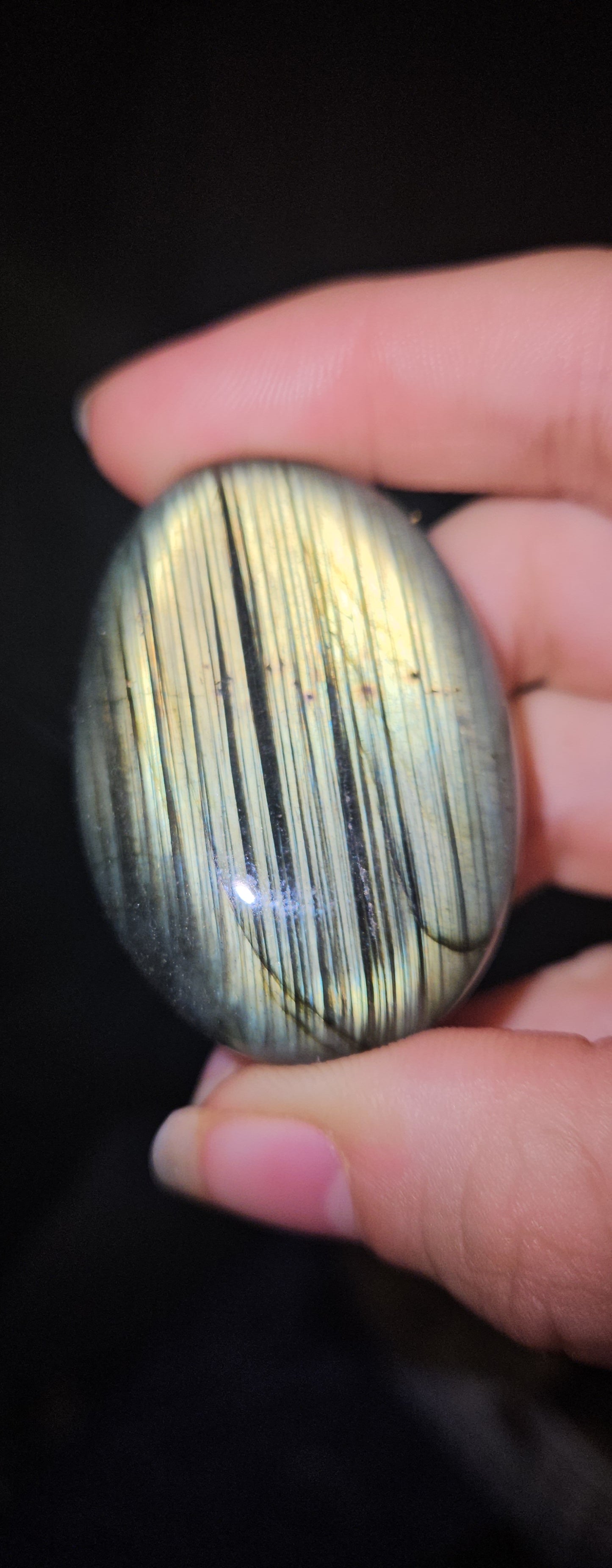 Labradorite Palm Stone