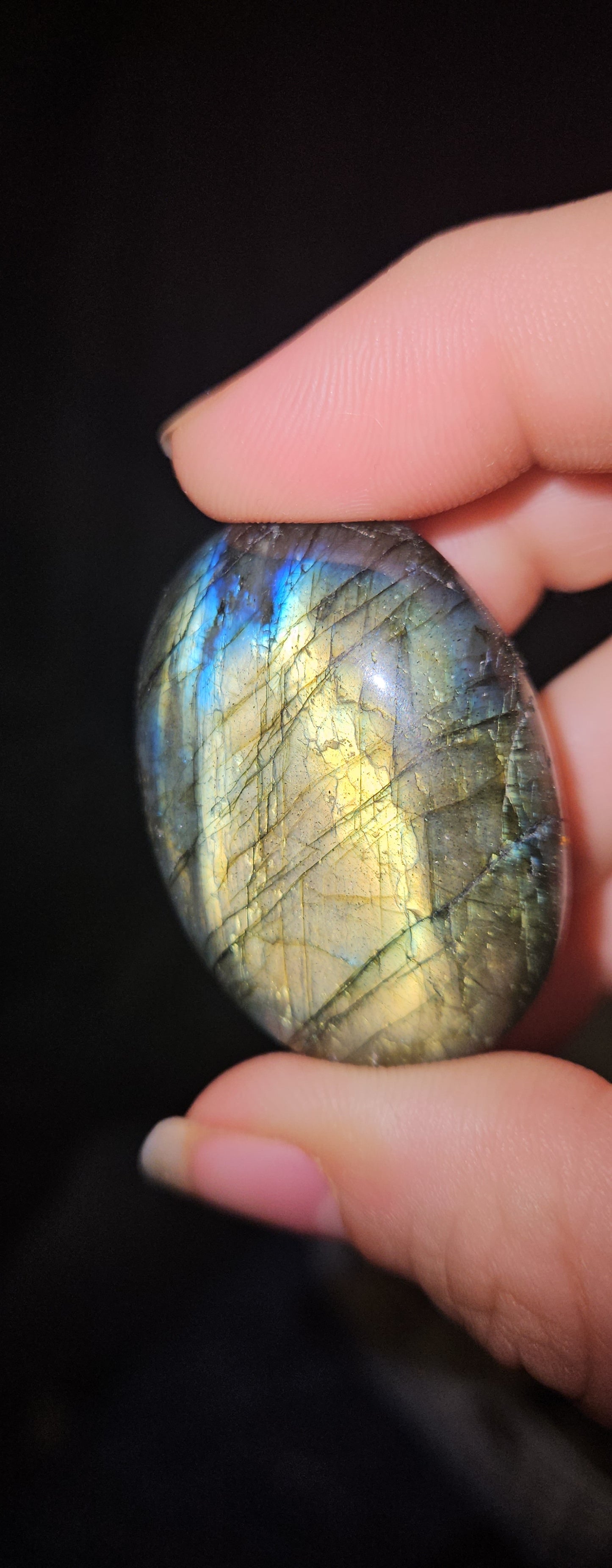 Labradorite Palm Stone