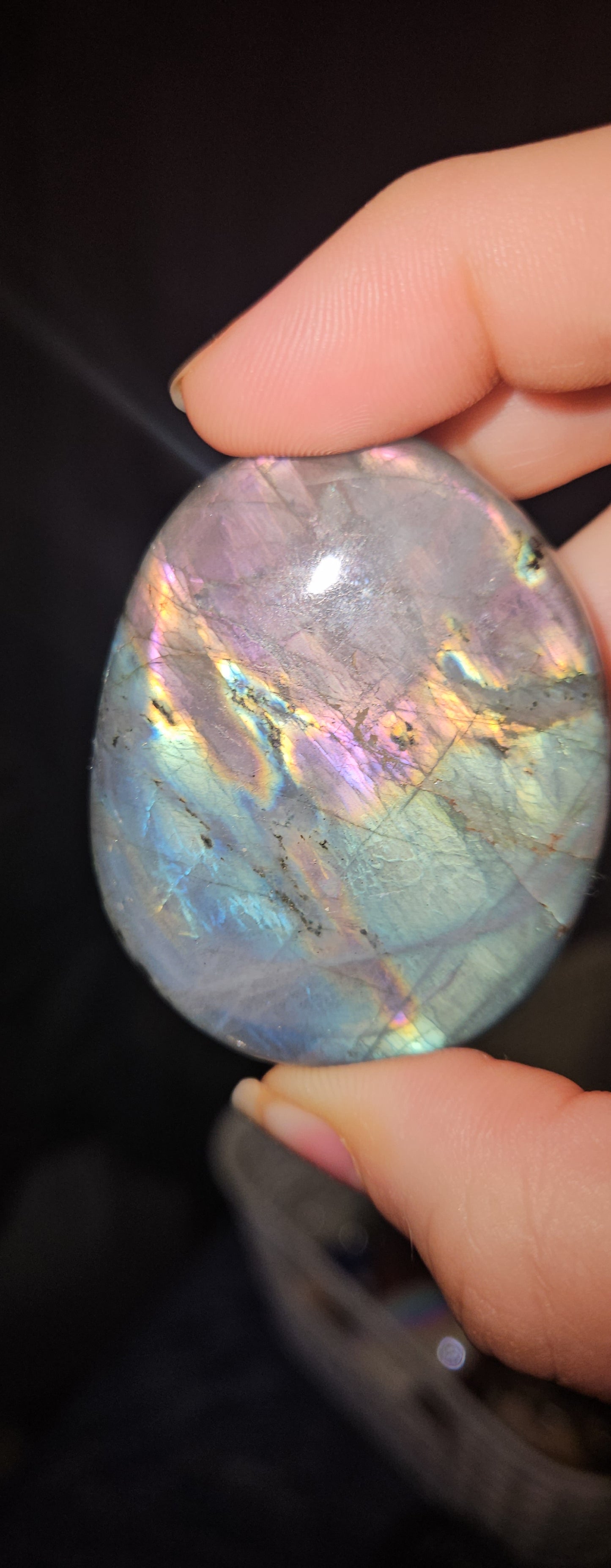 Labradorite Palm Stone