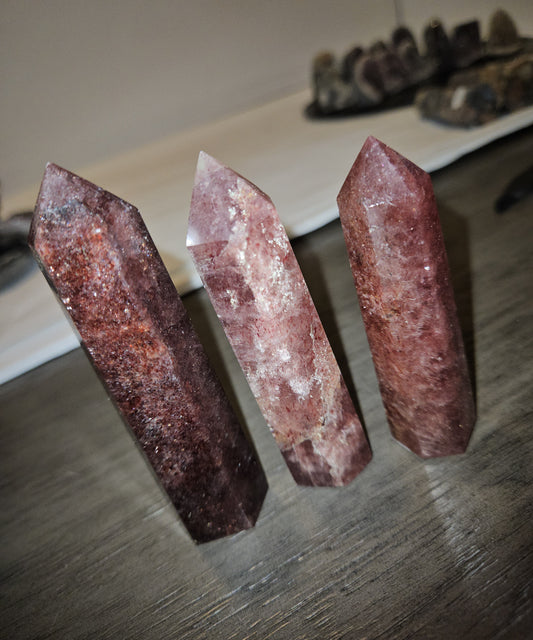 Strawberry Quartz Tower