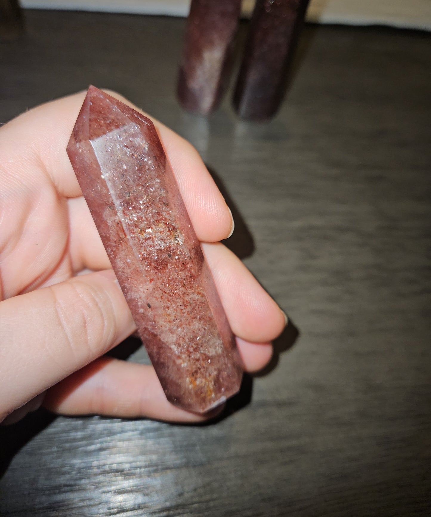 Strawberry Quartz Tower