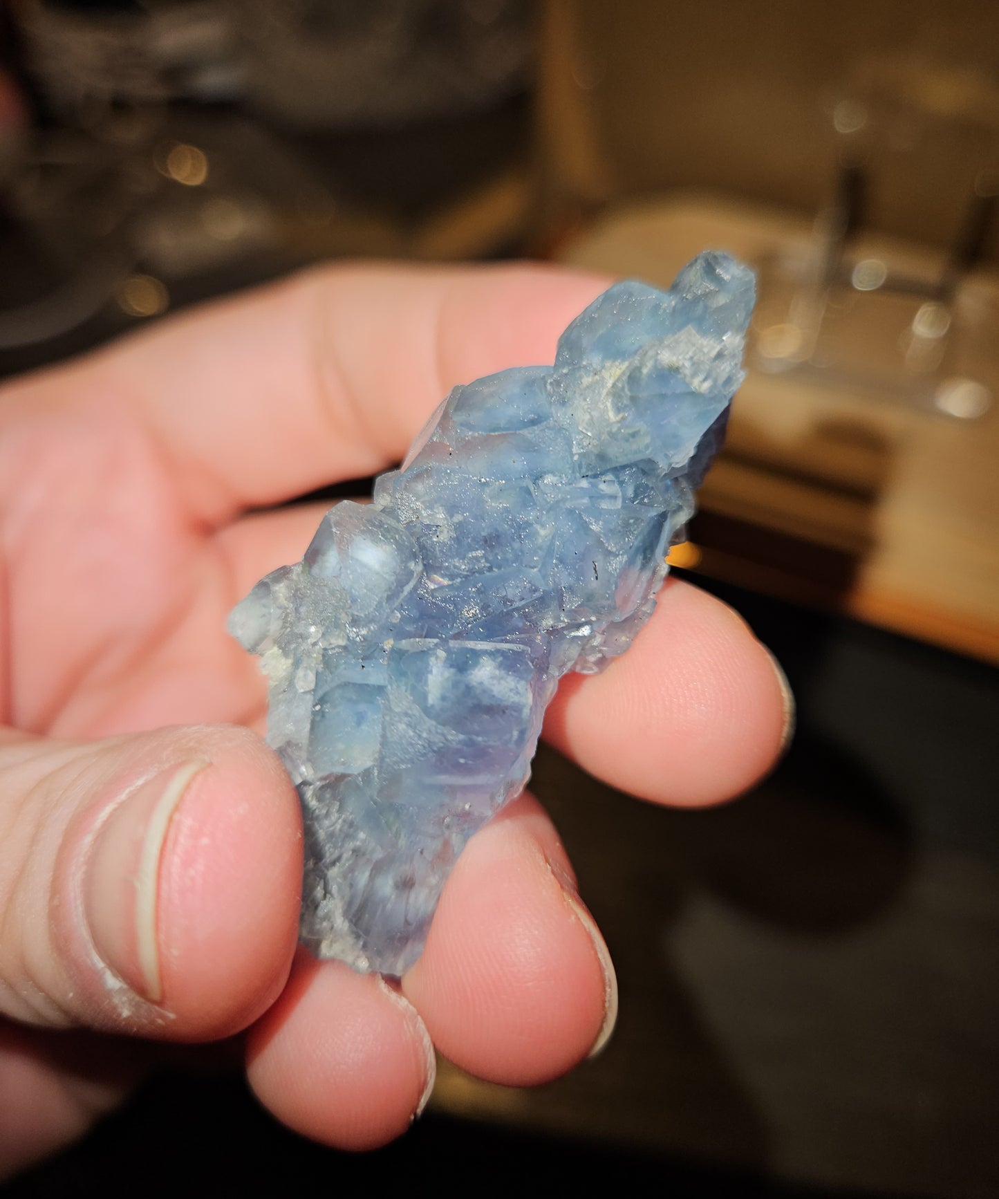 Blue Fluorite Specimen