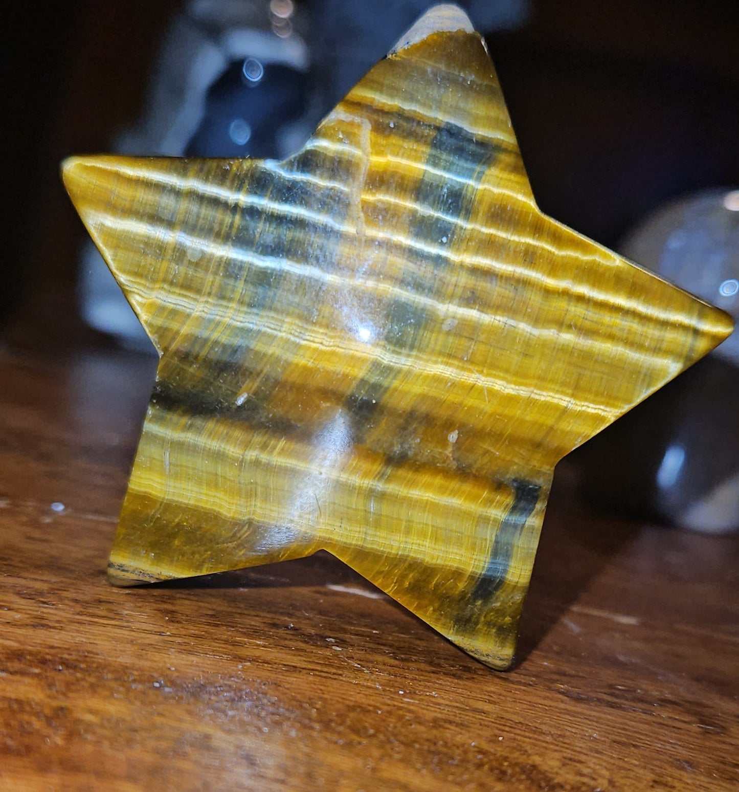 Tigers Eye Standing Star
