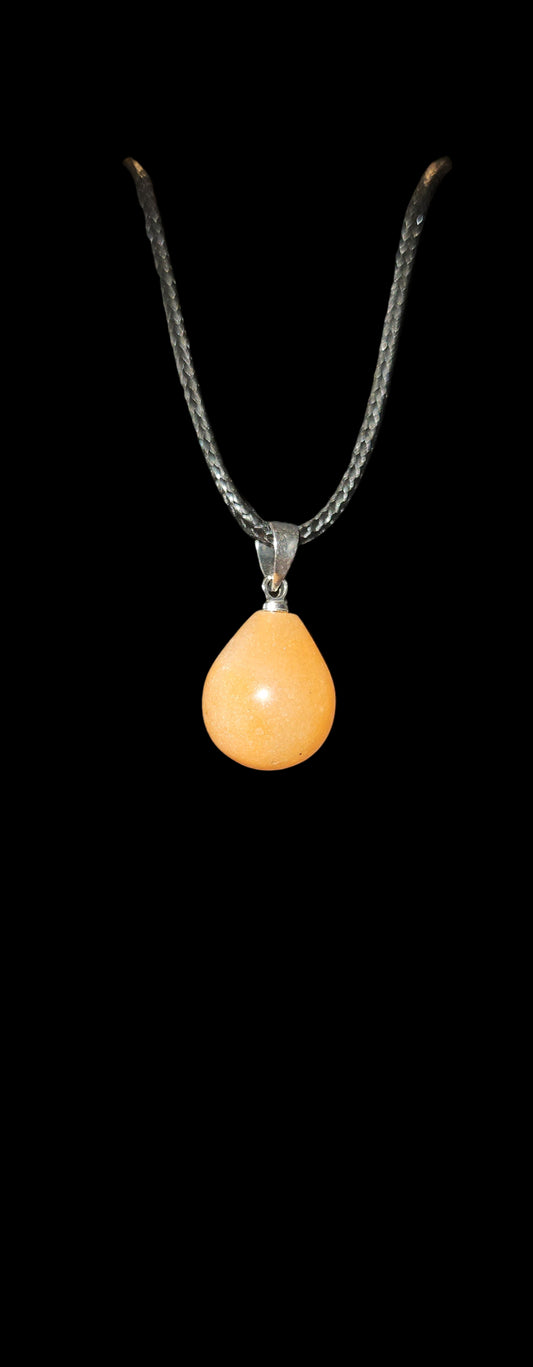 Agate Droplet Necklace