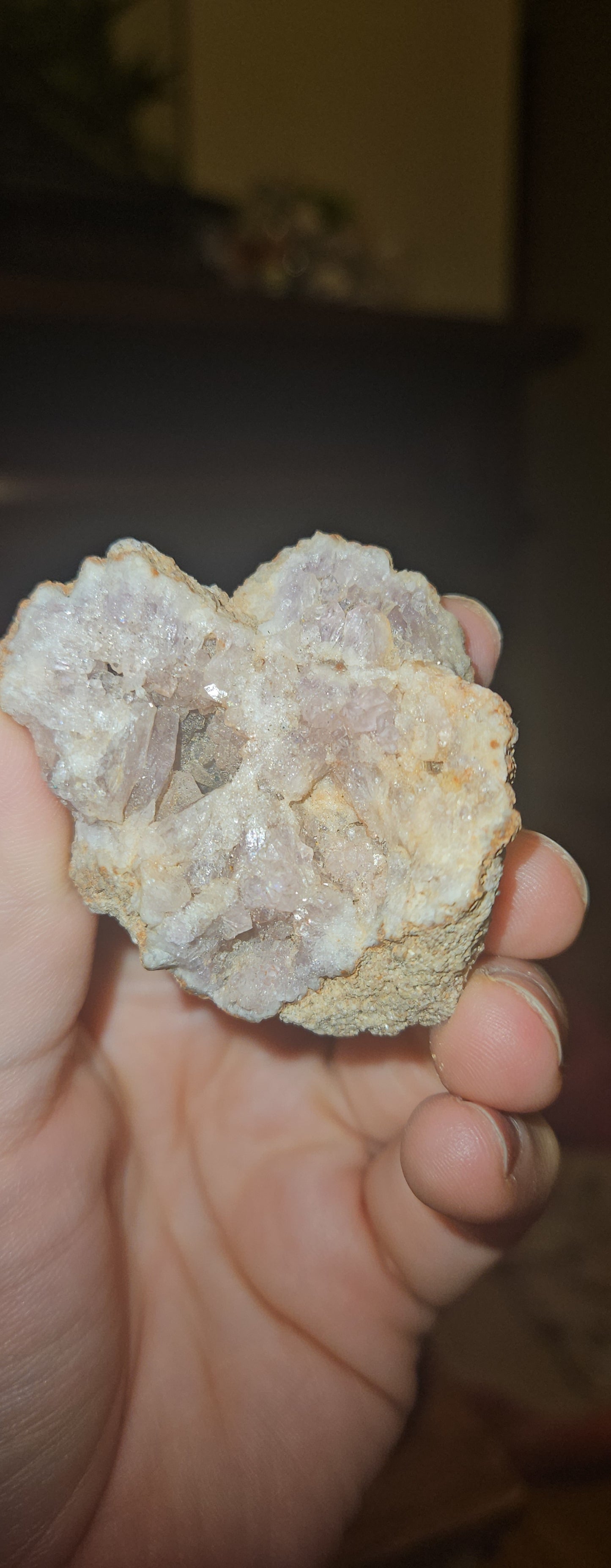 Pink Amethyst Geode
