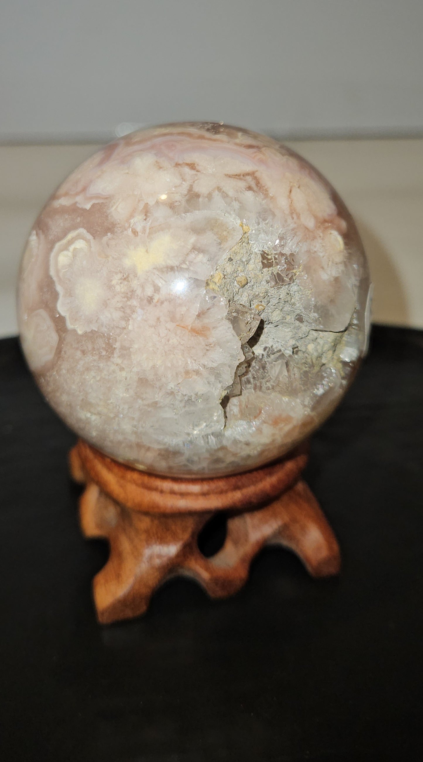 Pink Amethyst Sphere