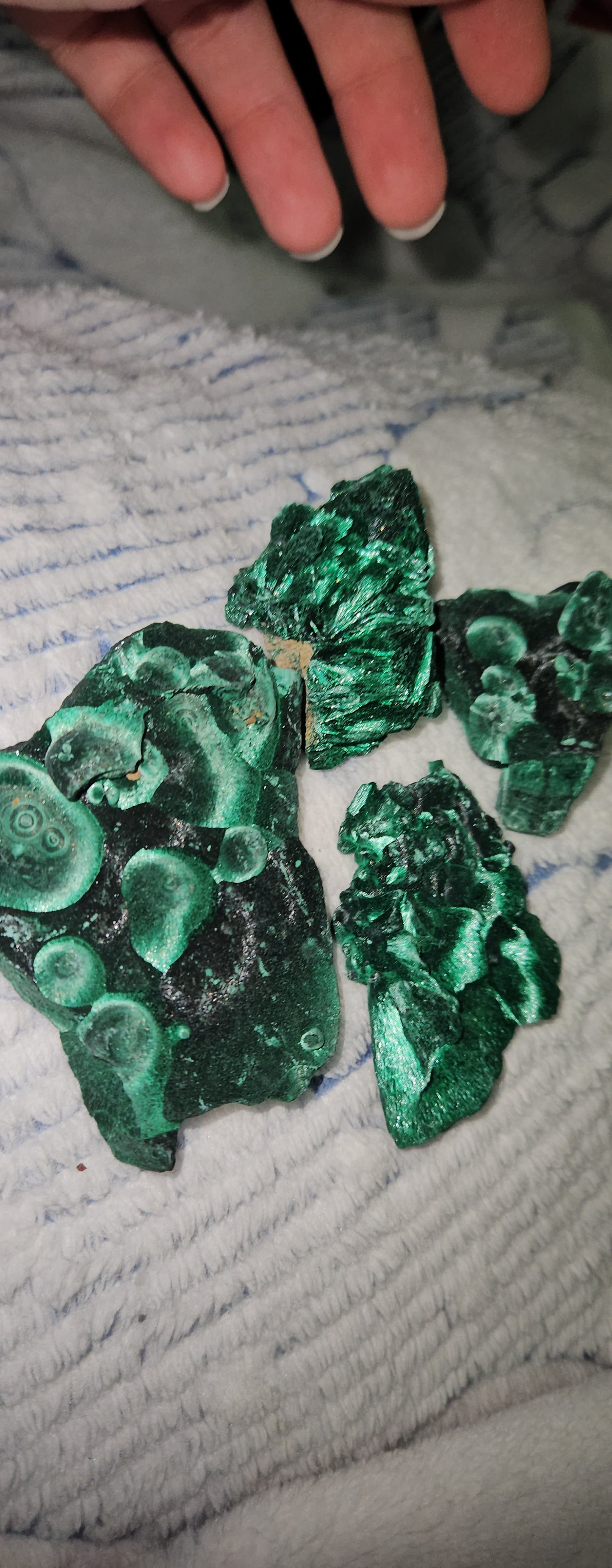 Velvet Malachite Specimen