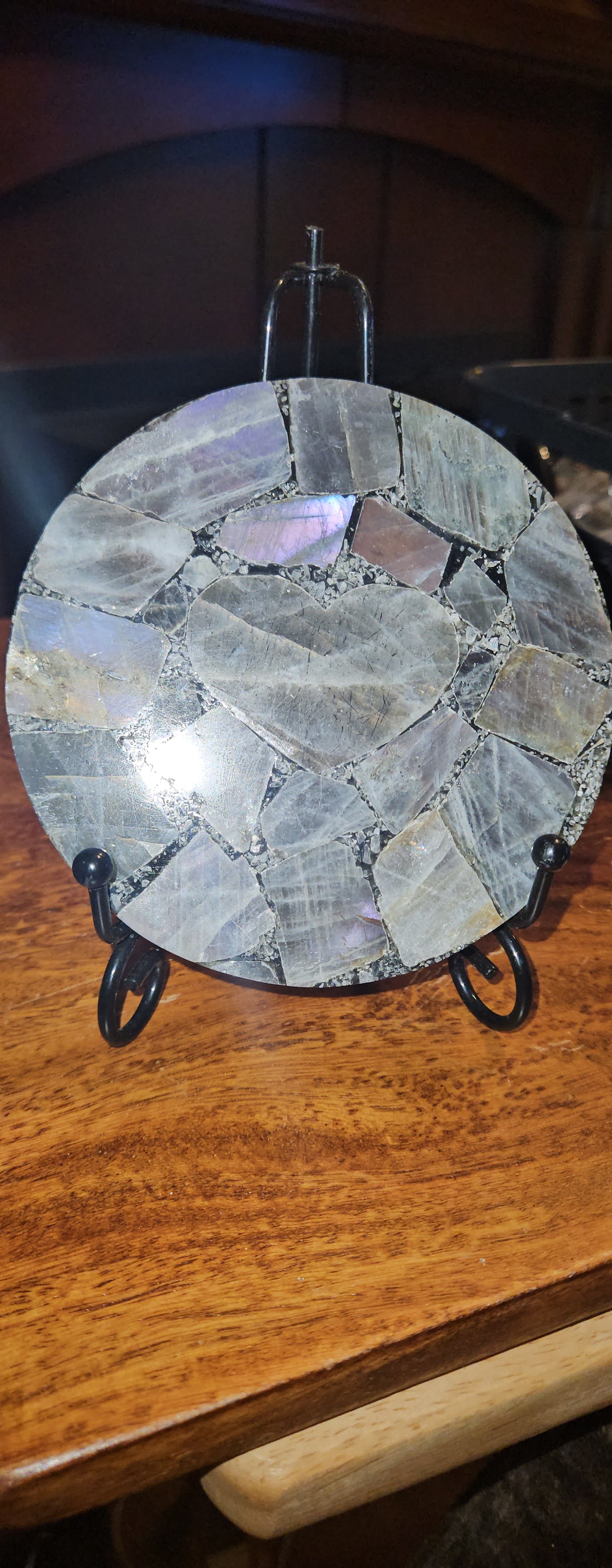 Purple/Sunset Labradorite  Plate