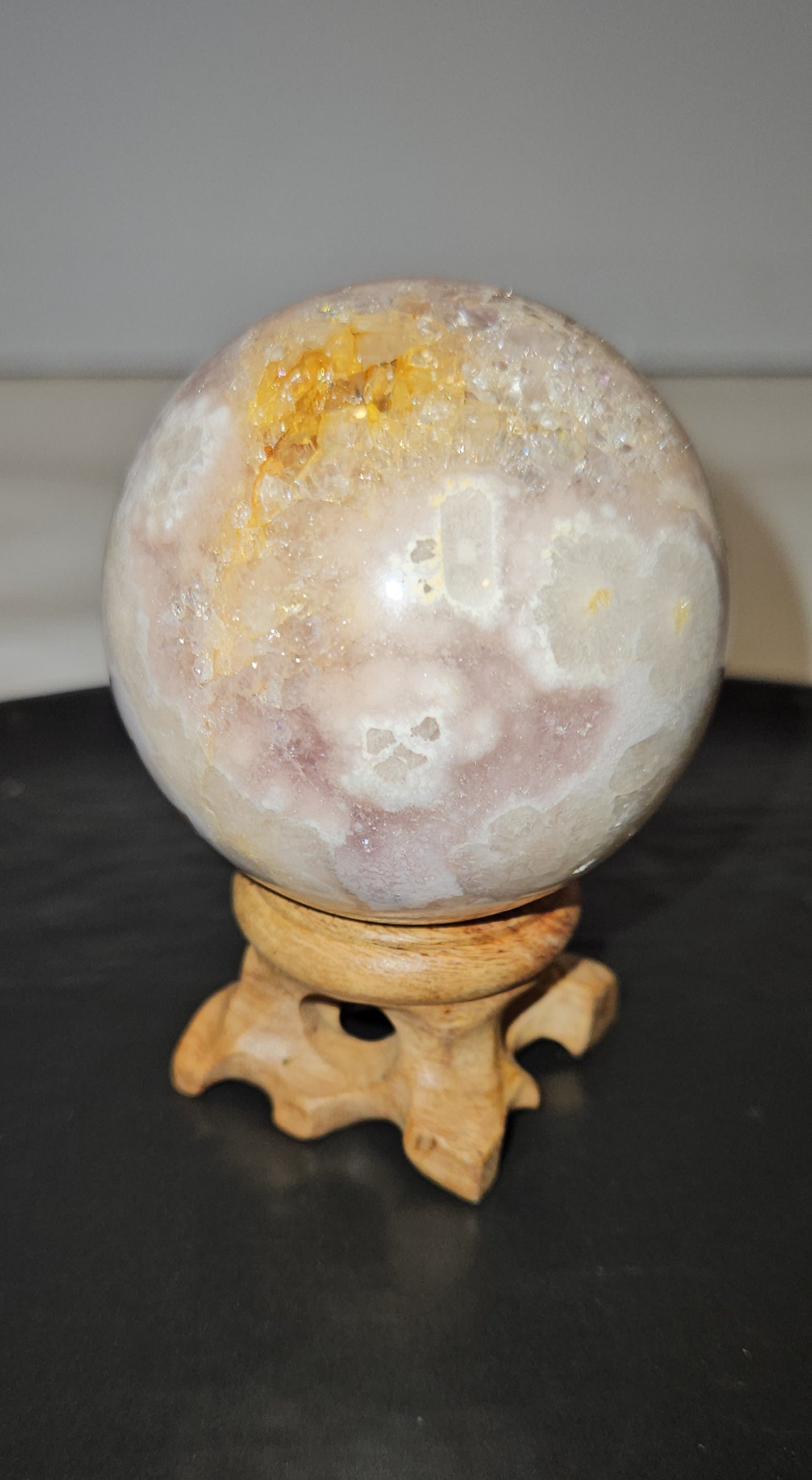 Pink Amethyst Sphere