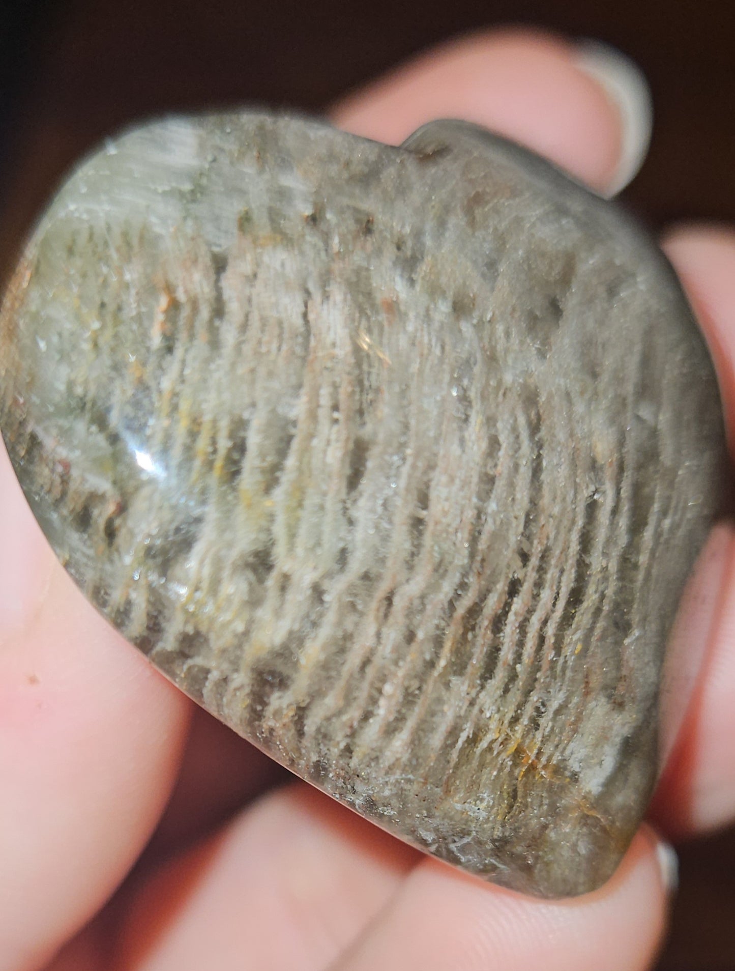 Garden/Phantom Quartz Heart