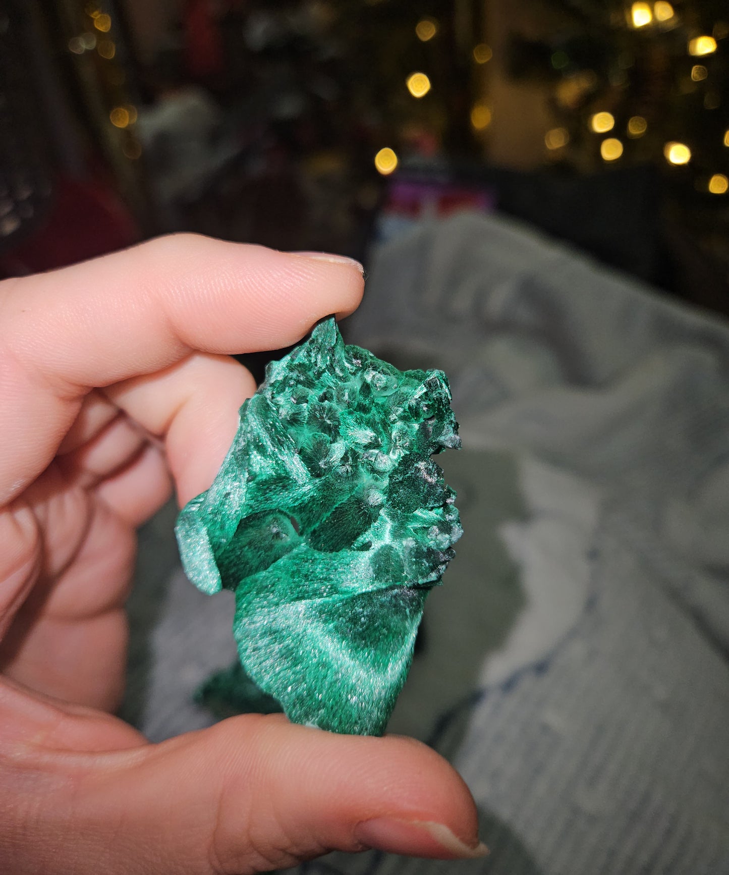 Velvet Malachite Specimen