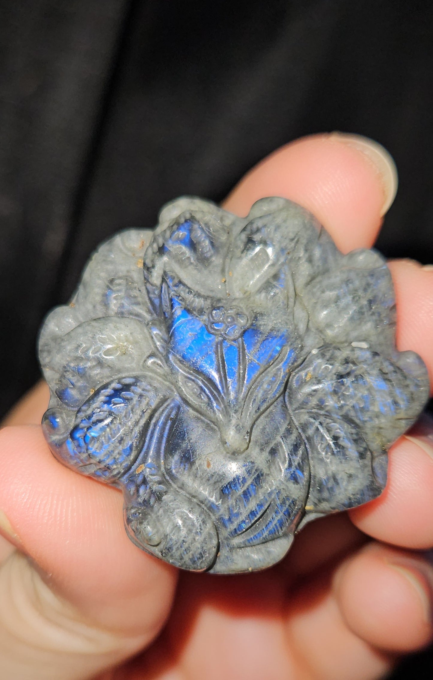 Labradorite Nine Tail Fox