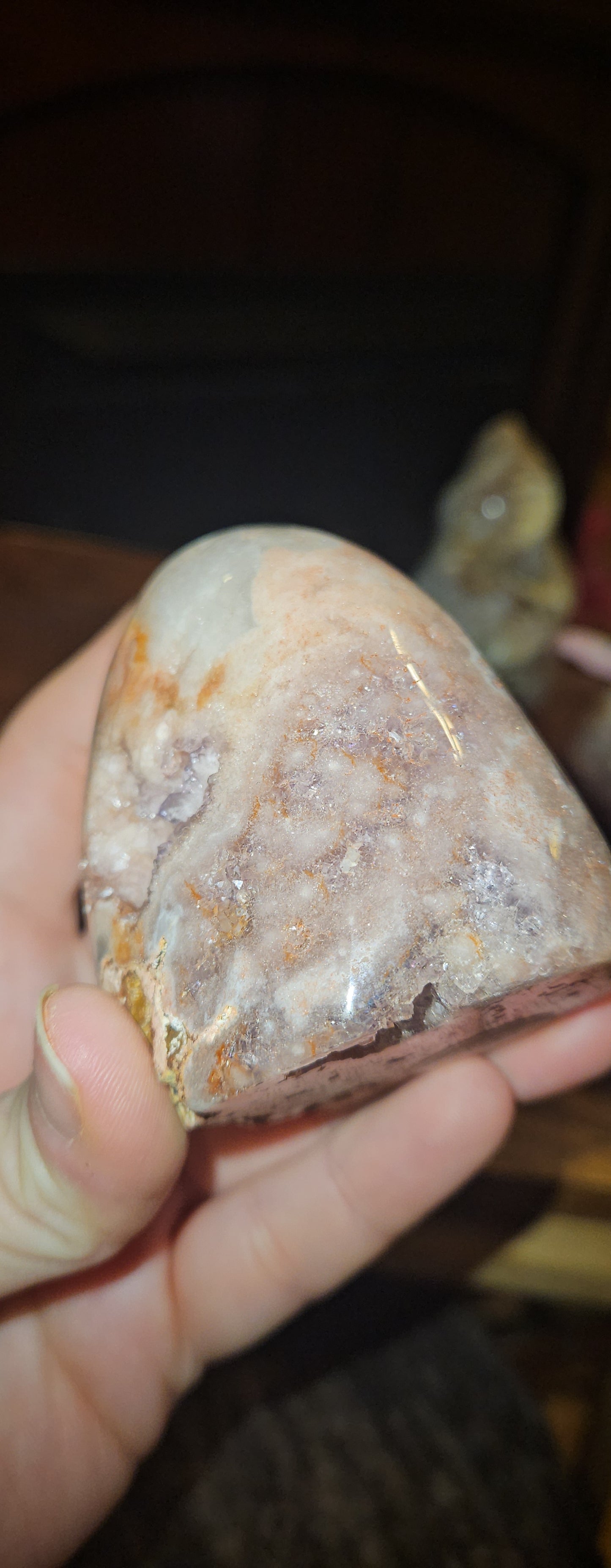 Brazilian Pink Amethyst Freeform