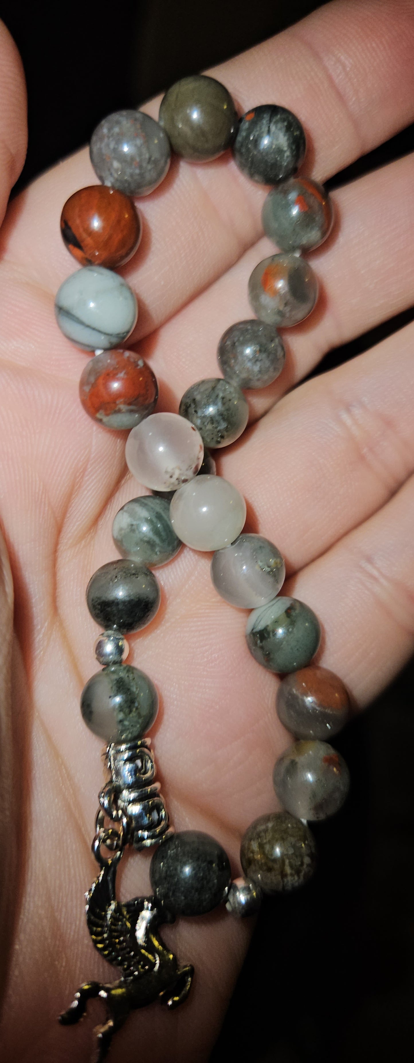 African Blood Stone Bracelet