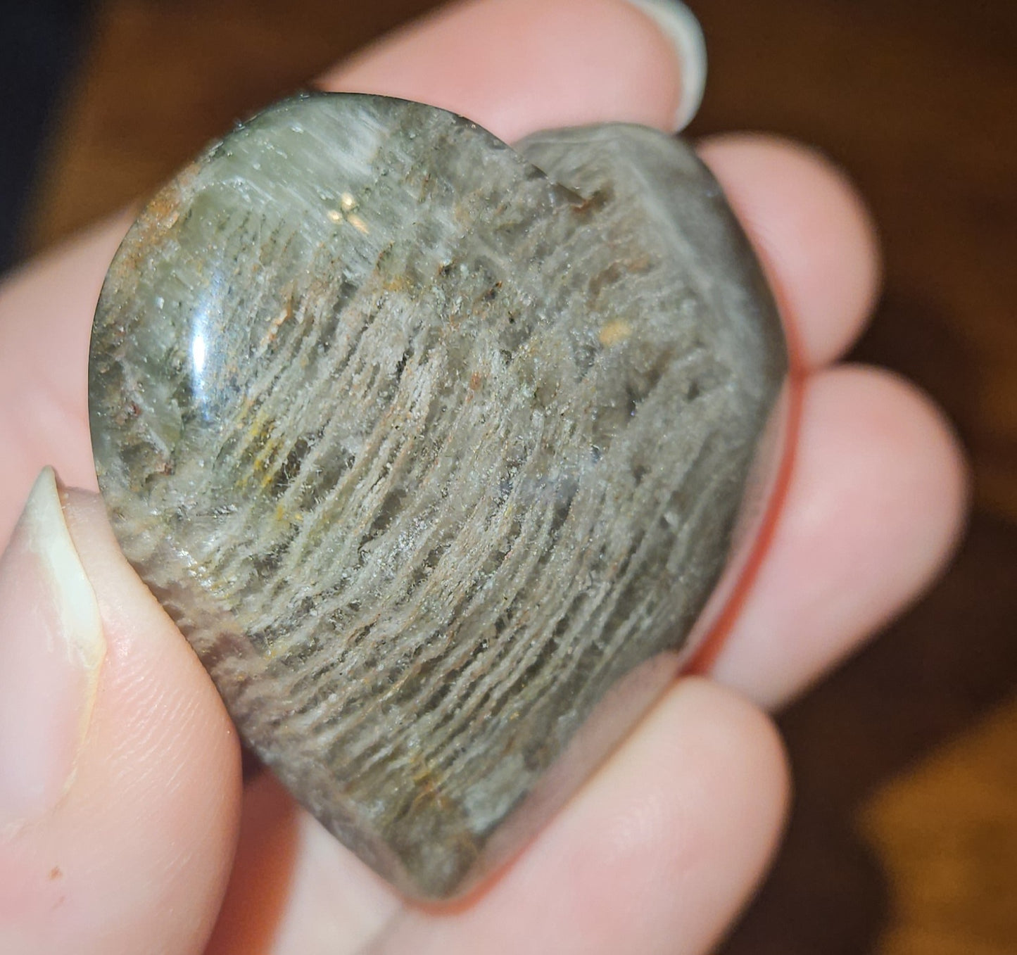 Garden/Phantom Quartz Heart