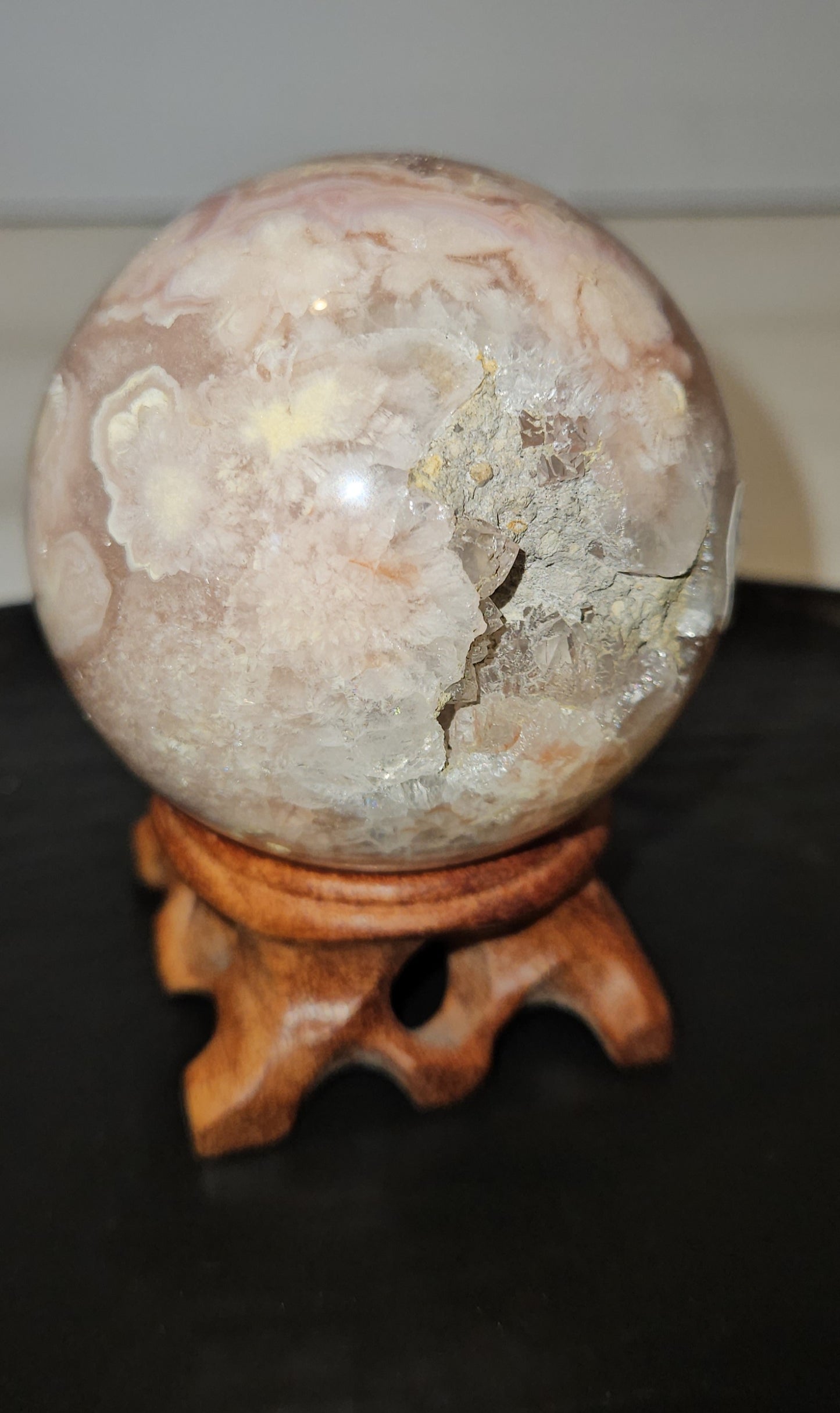 Pink Amethyst Sphere