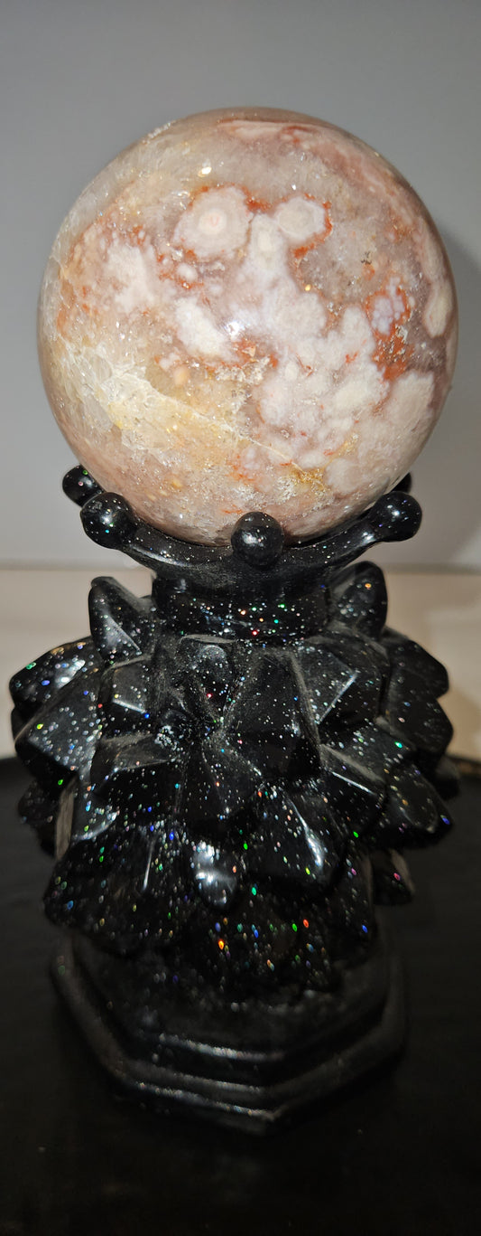 Pink Amethyst Druzy Sphere