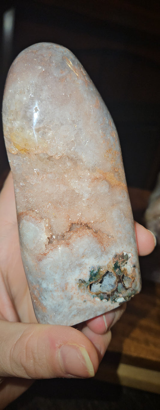 Brazilian Pink Amethyst Freeform