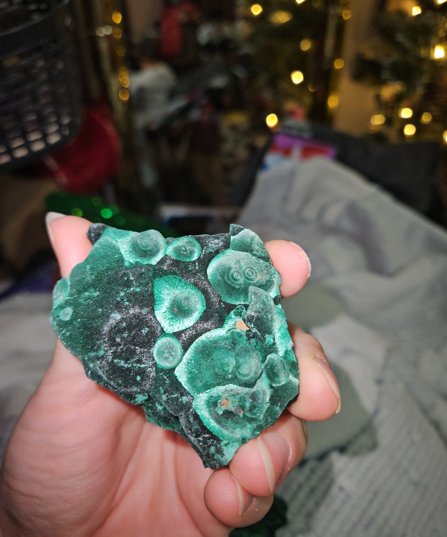 Velvet Malachite Specimen