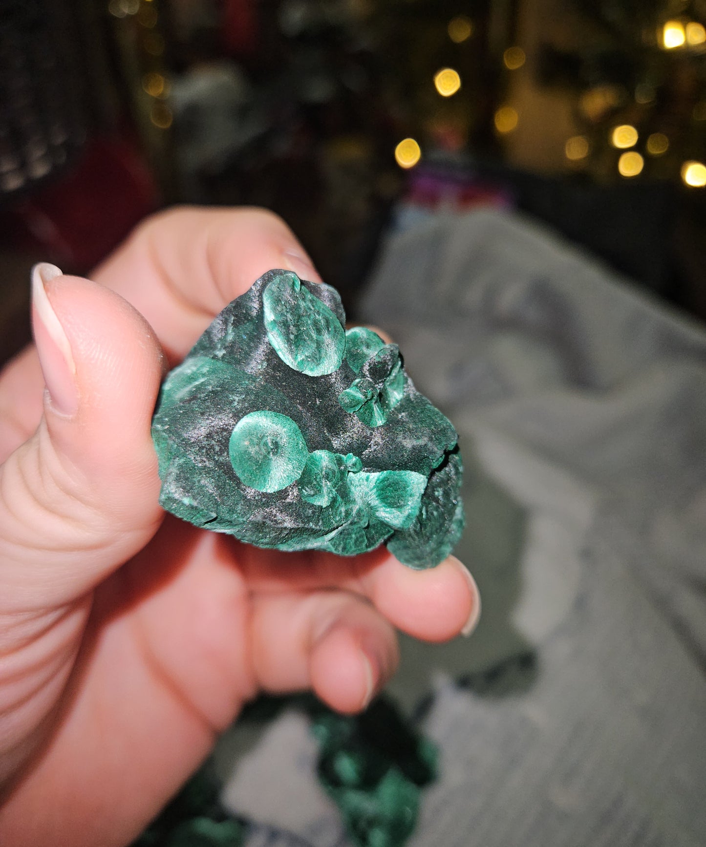 Velvet Malachite Specimen