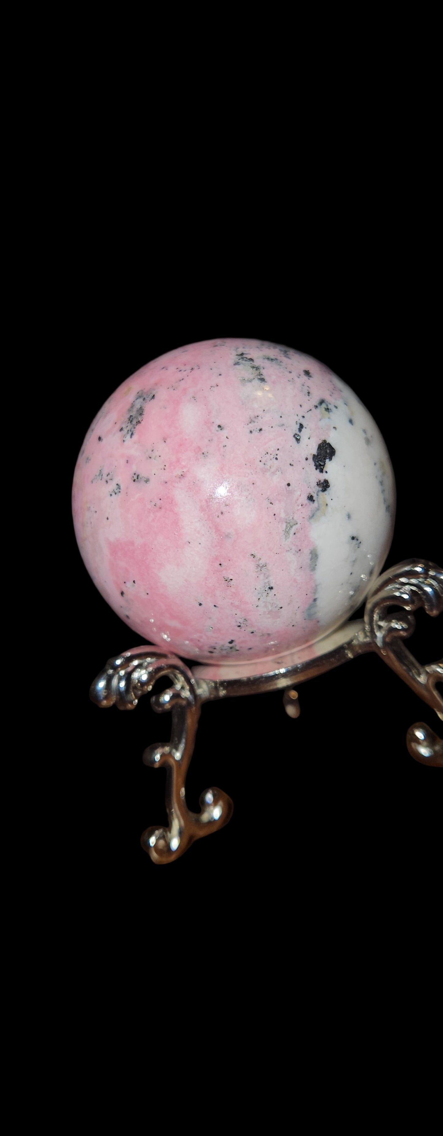Rhodonite Sphere