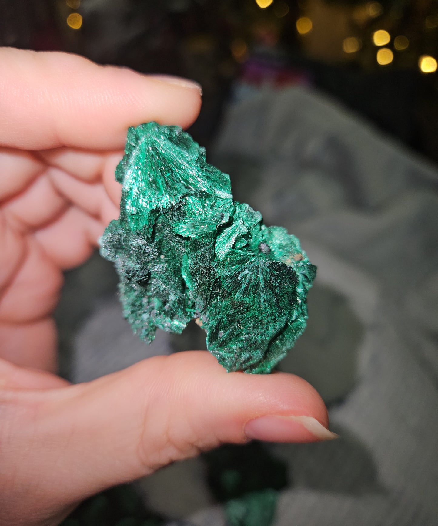 Velvet Malachite Specimen