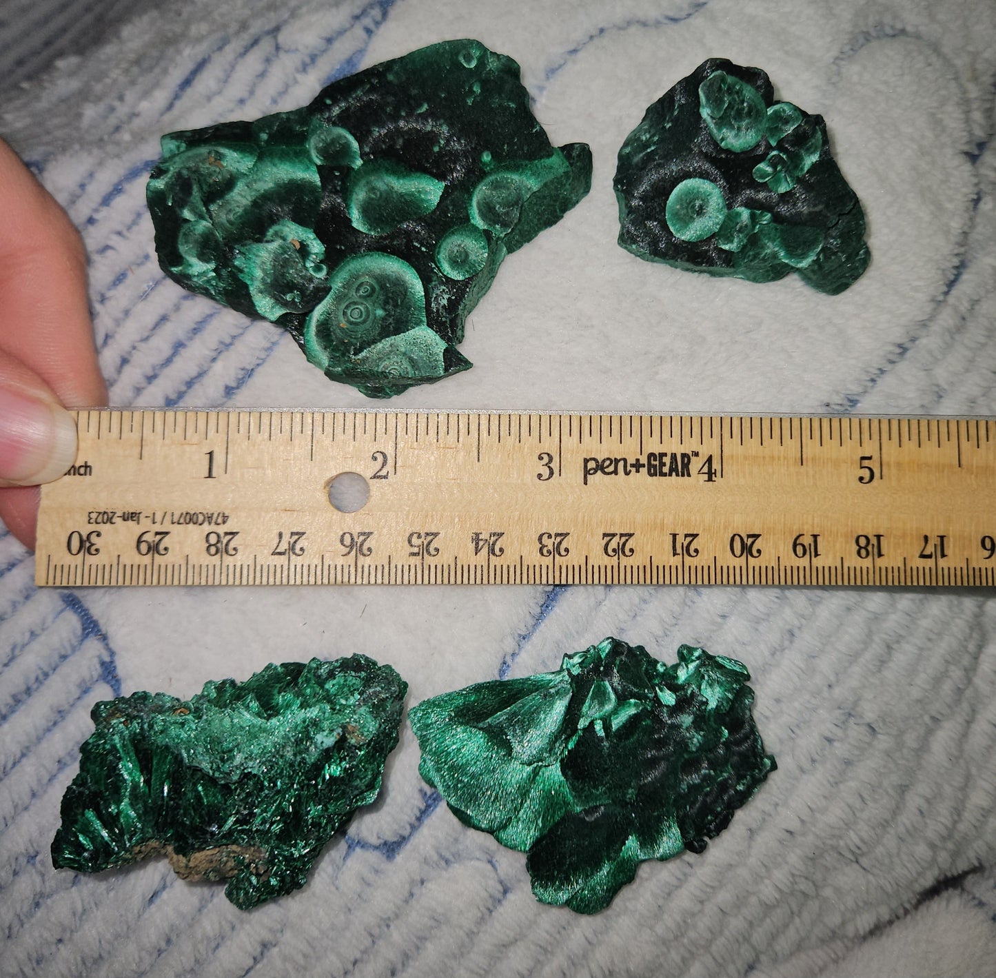 Velvet Malachite Specimen