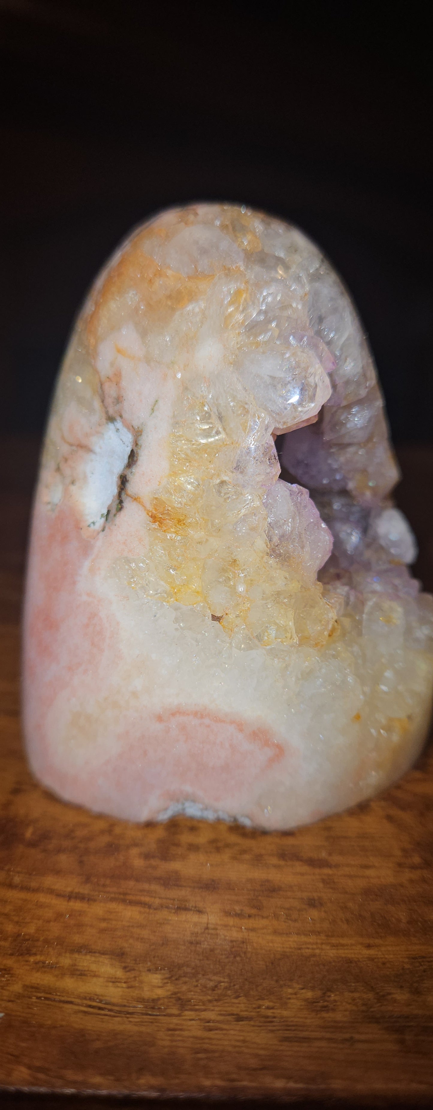 Brazilian Pink Amethyst Freeform