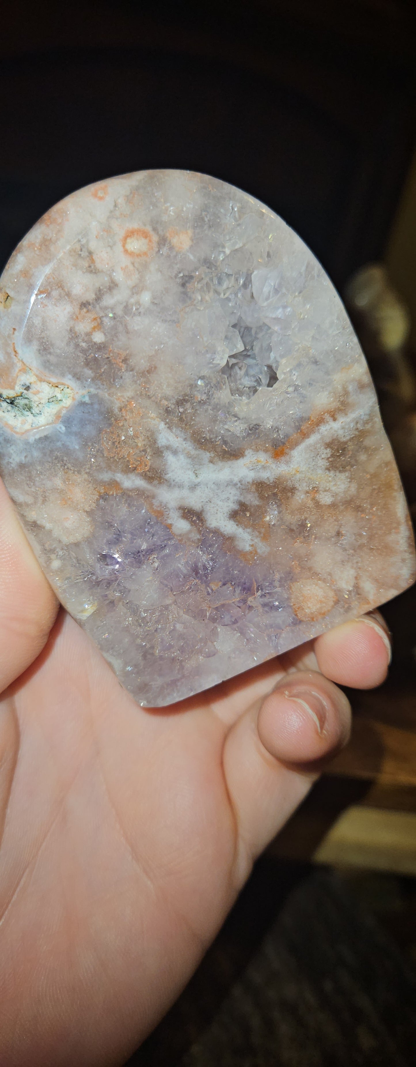 Brazilian Pink Amethyst Freeform