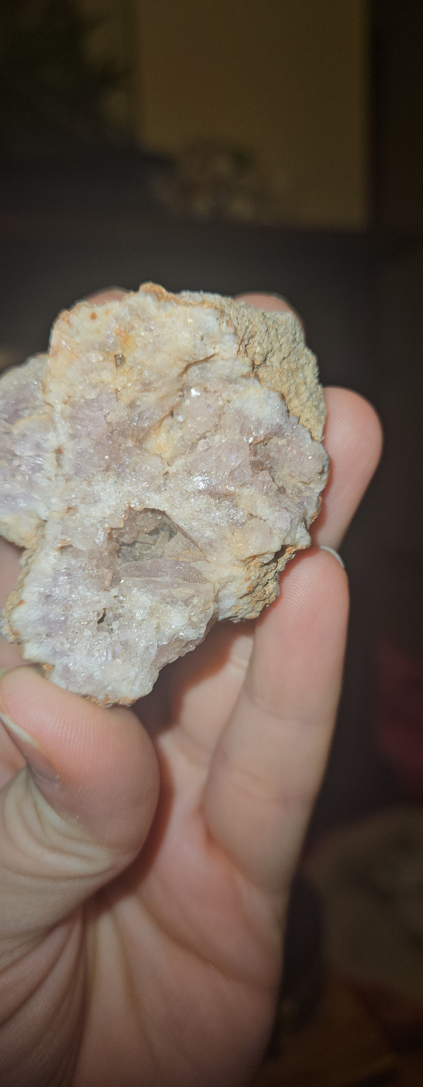 Pink Amethyst Geode