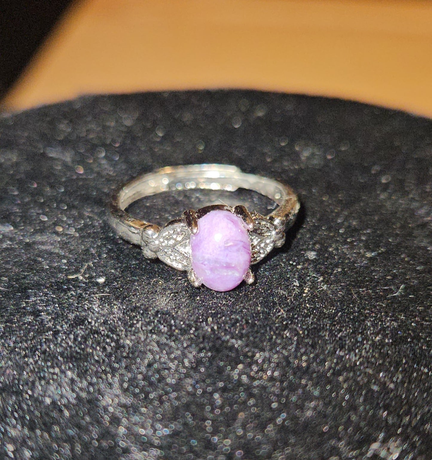 Lepidolite Ring