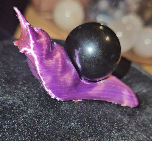 Snail Holder & Sphere (3D Printed )