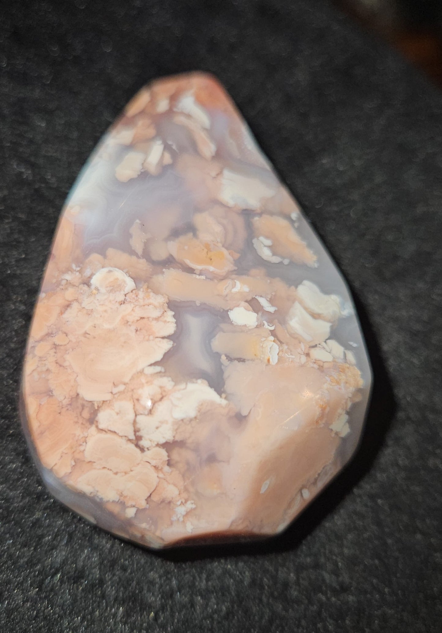Pink Druzy Agate