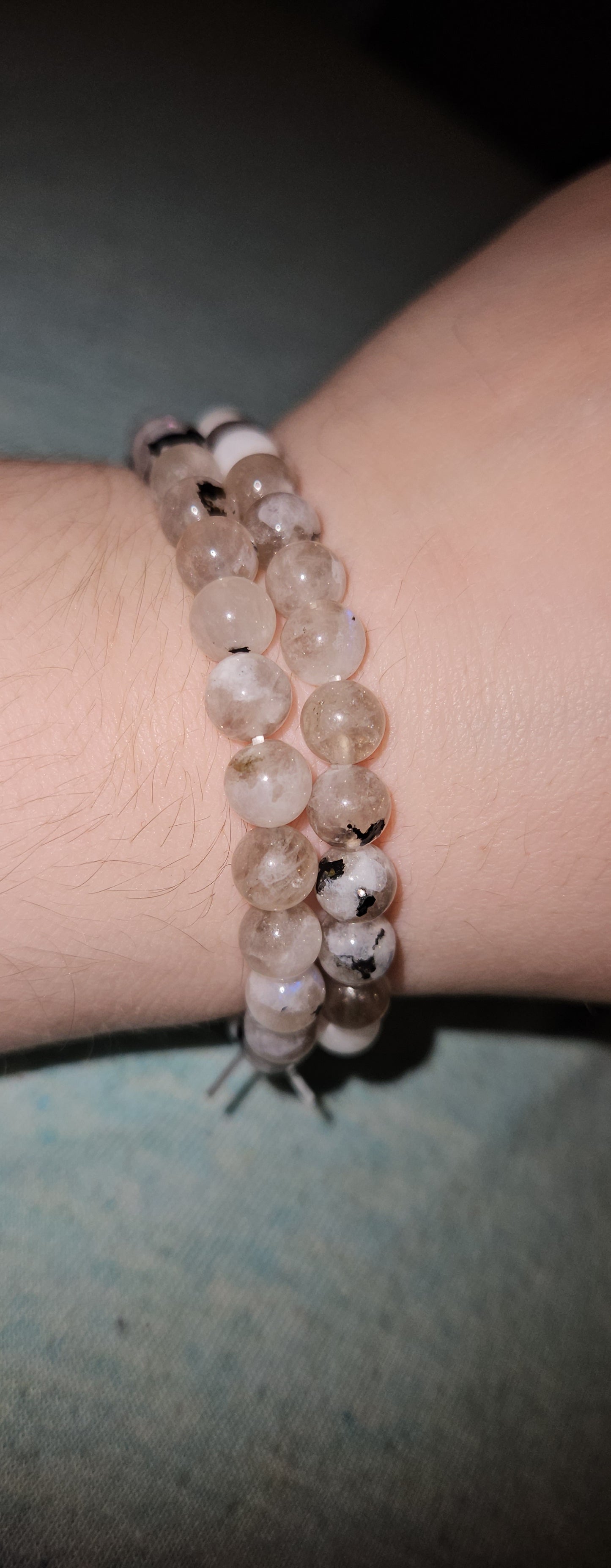 Rainbow Moonstone Bracelet