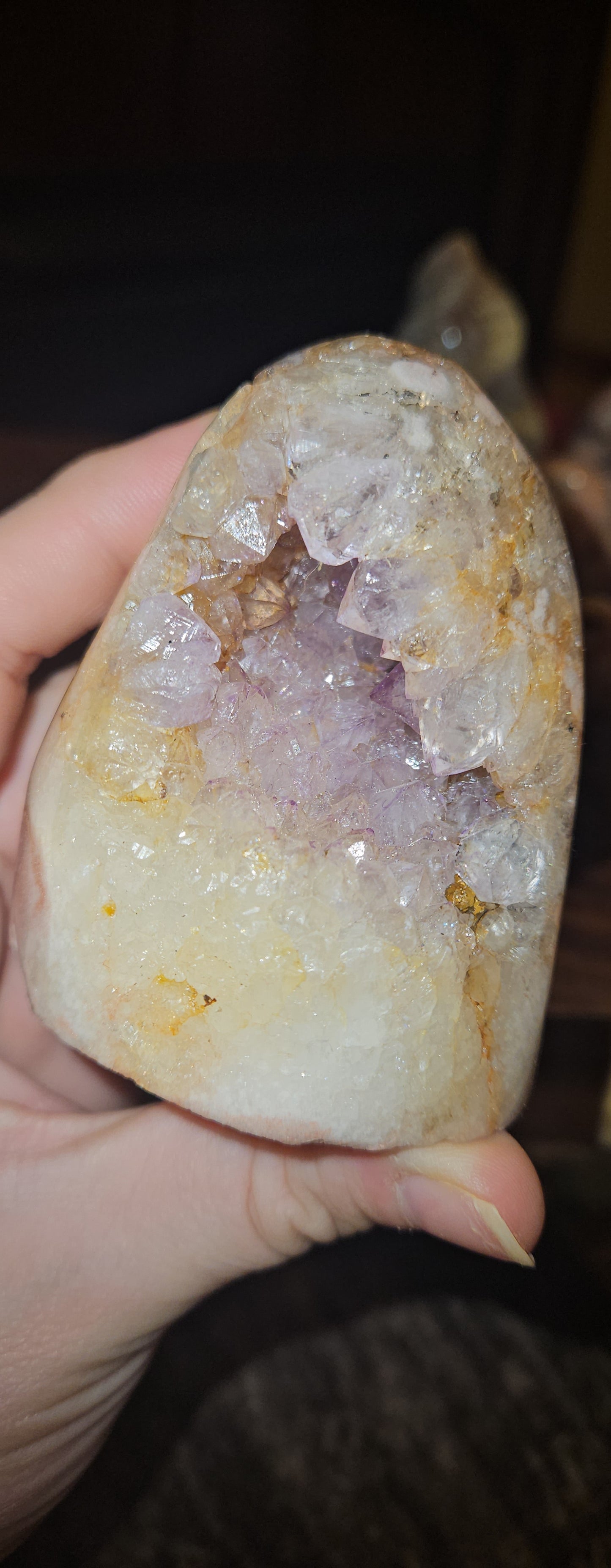 Brazilian Pink Amethyst Freeform