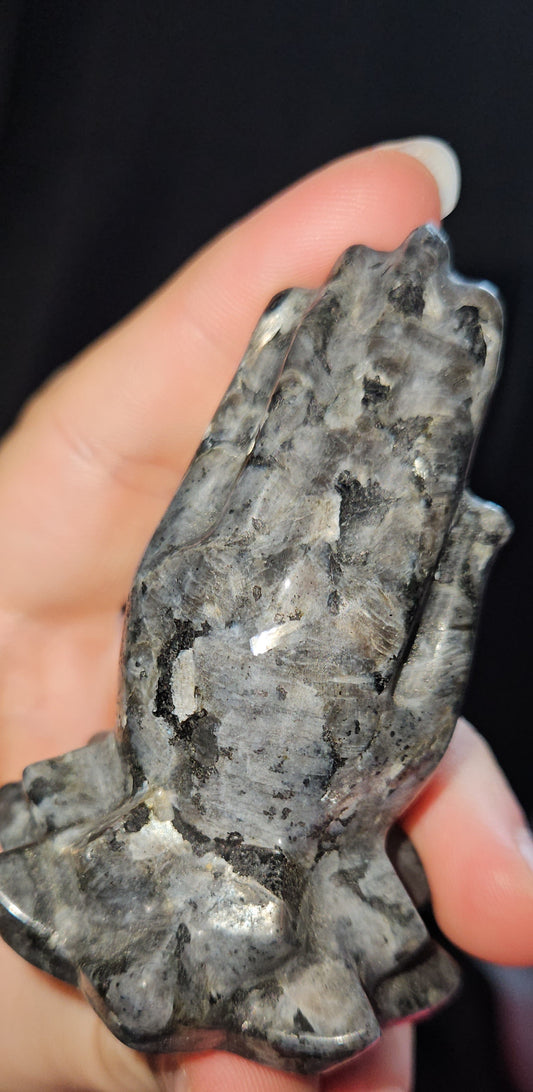 Larvakite Praying Hands