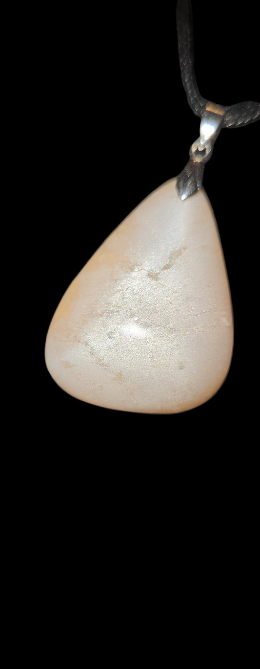 Peach Moonstone Necklace