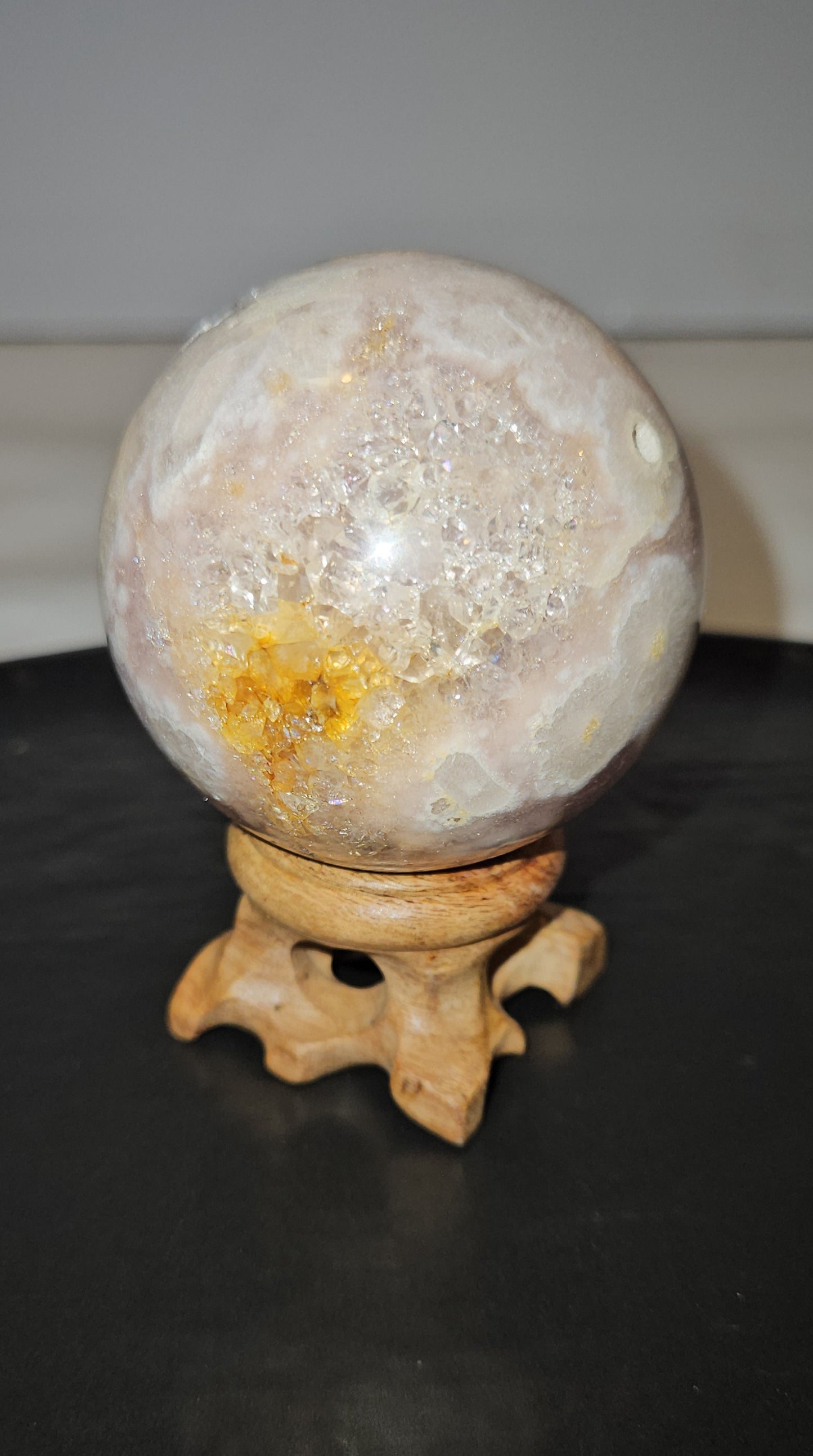 Pink Amethyst Sphere