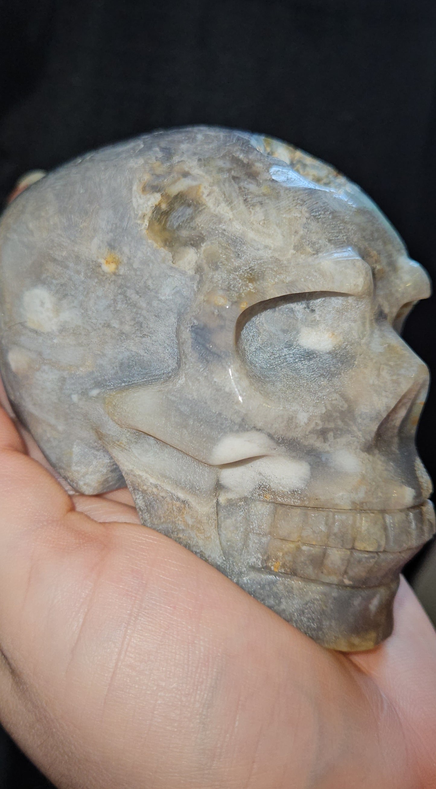 Agate Skull