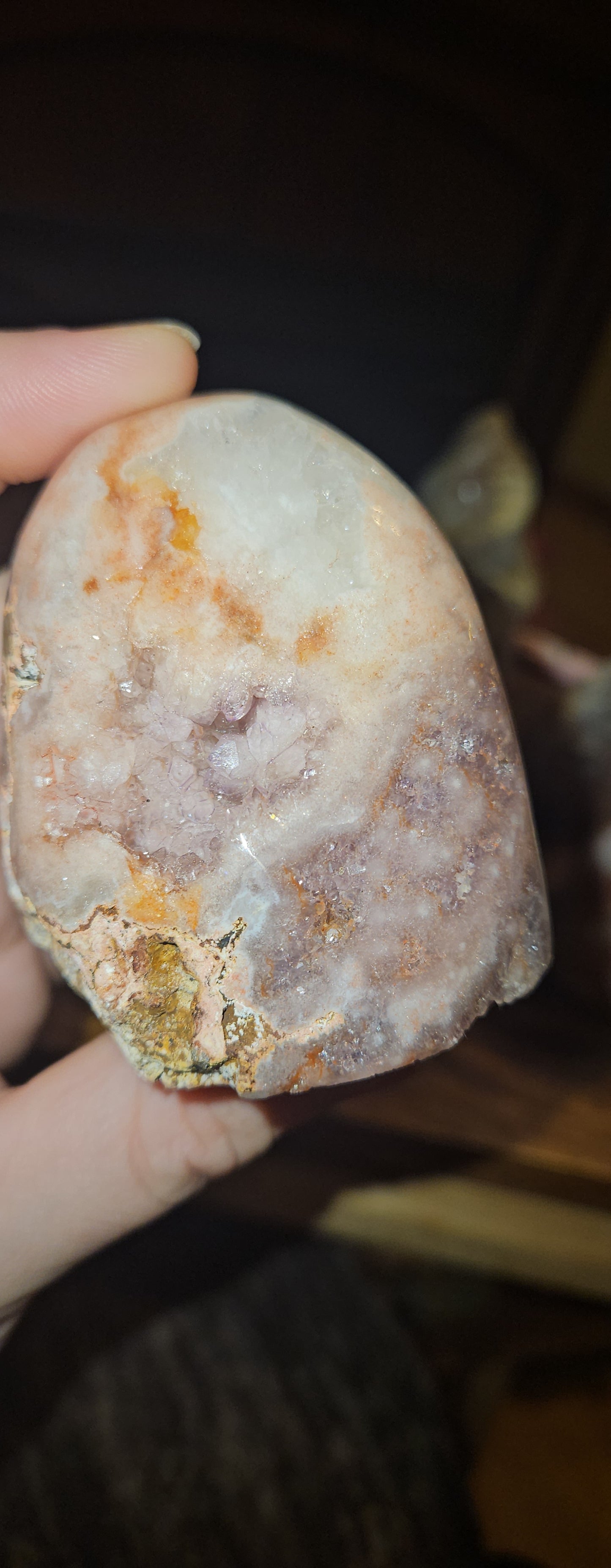 Brazilian Pink Amethyst Freeform