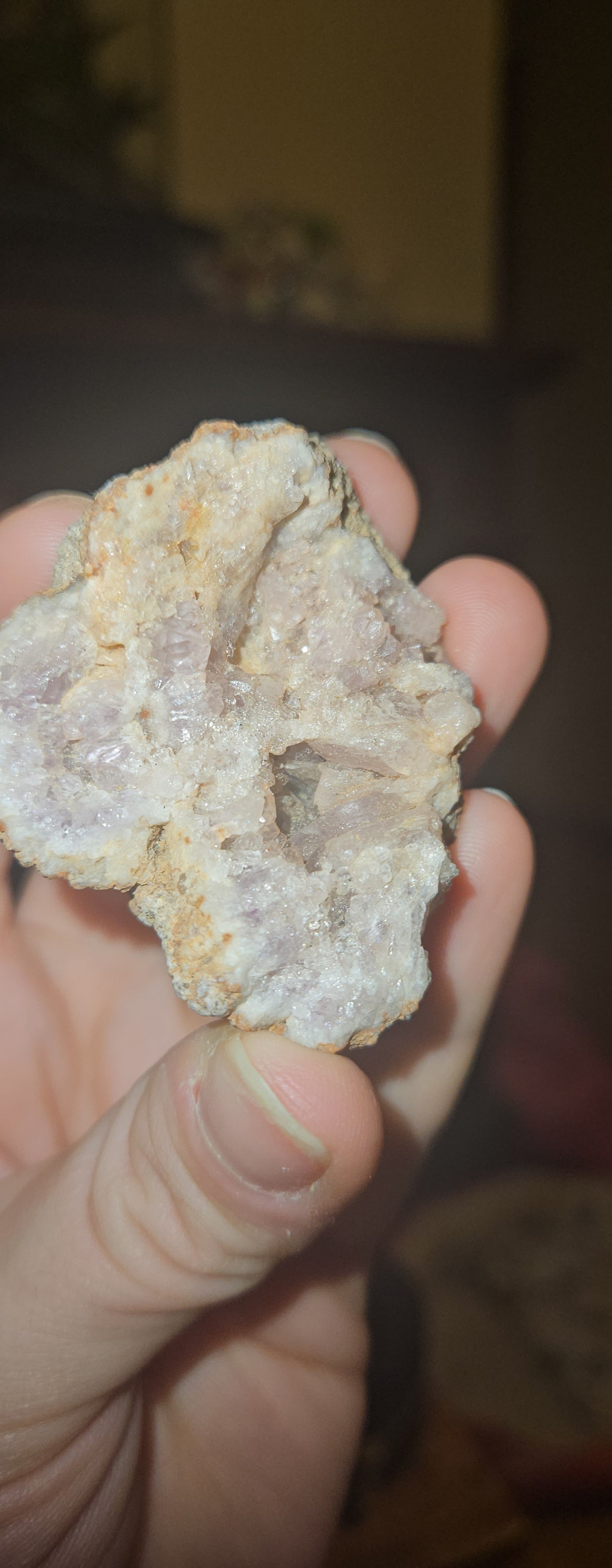 Pink Amethyst Geode