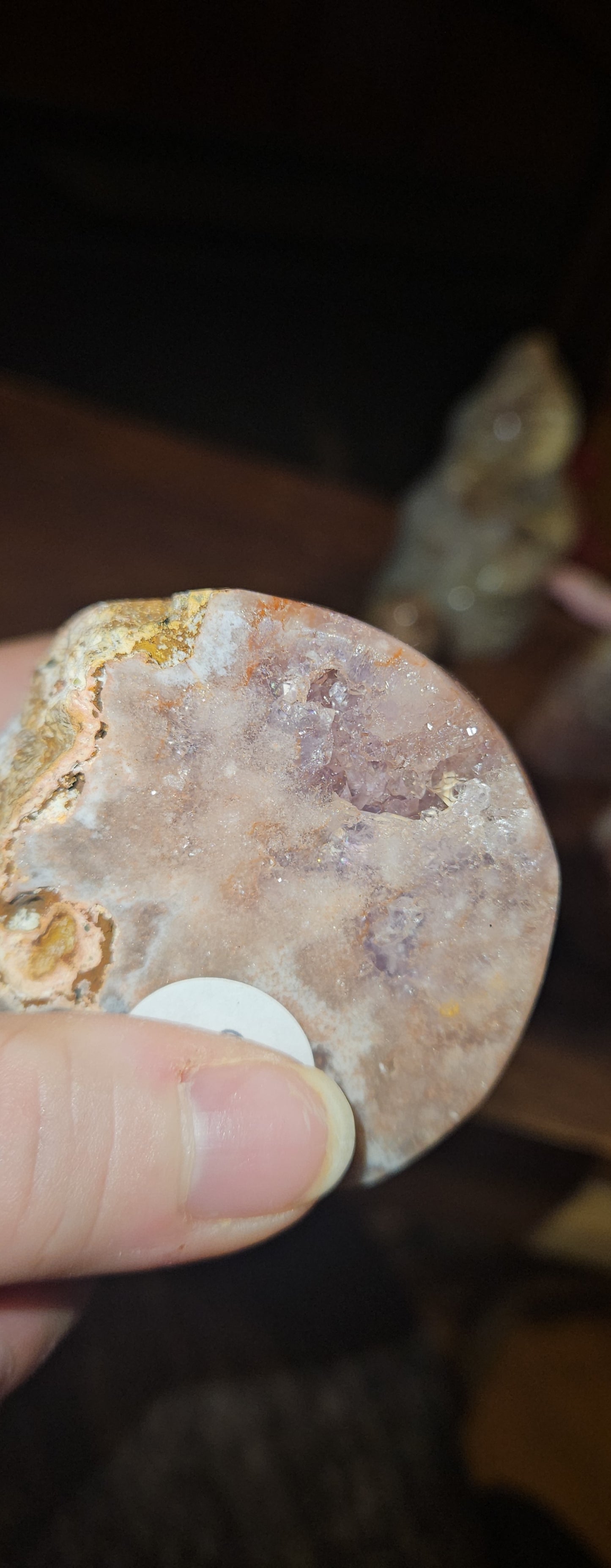 Brazilian Pink Amethyst Freeform