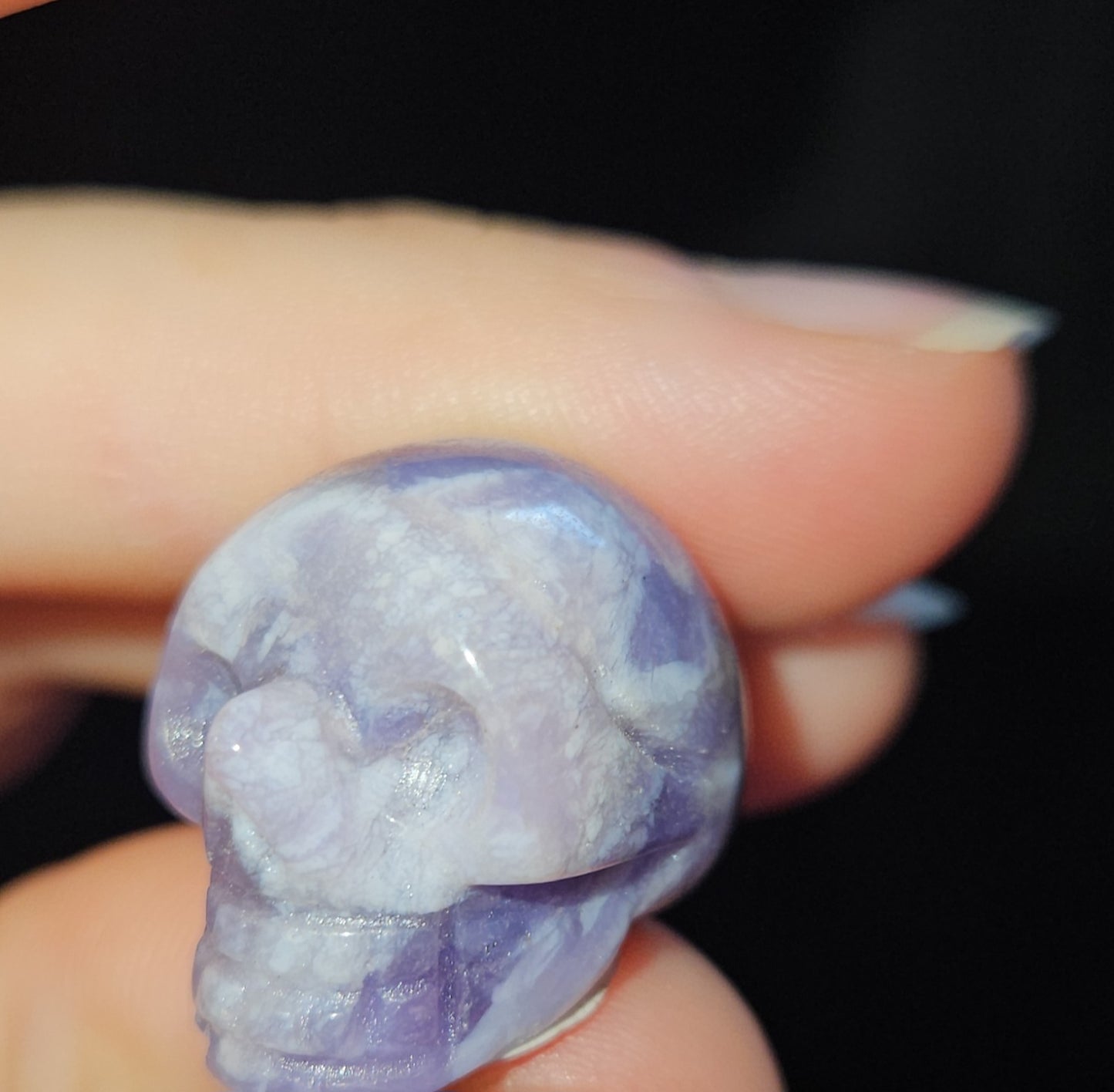 Amethyst Skulls