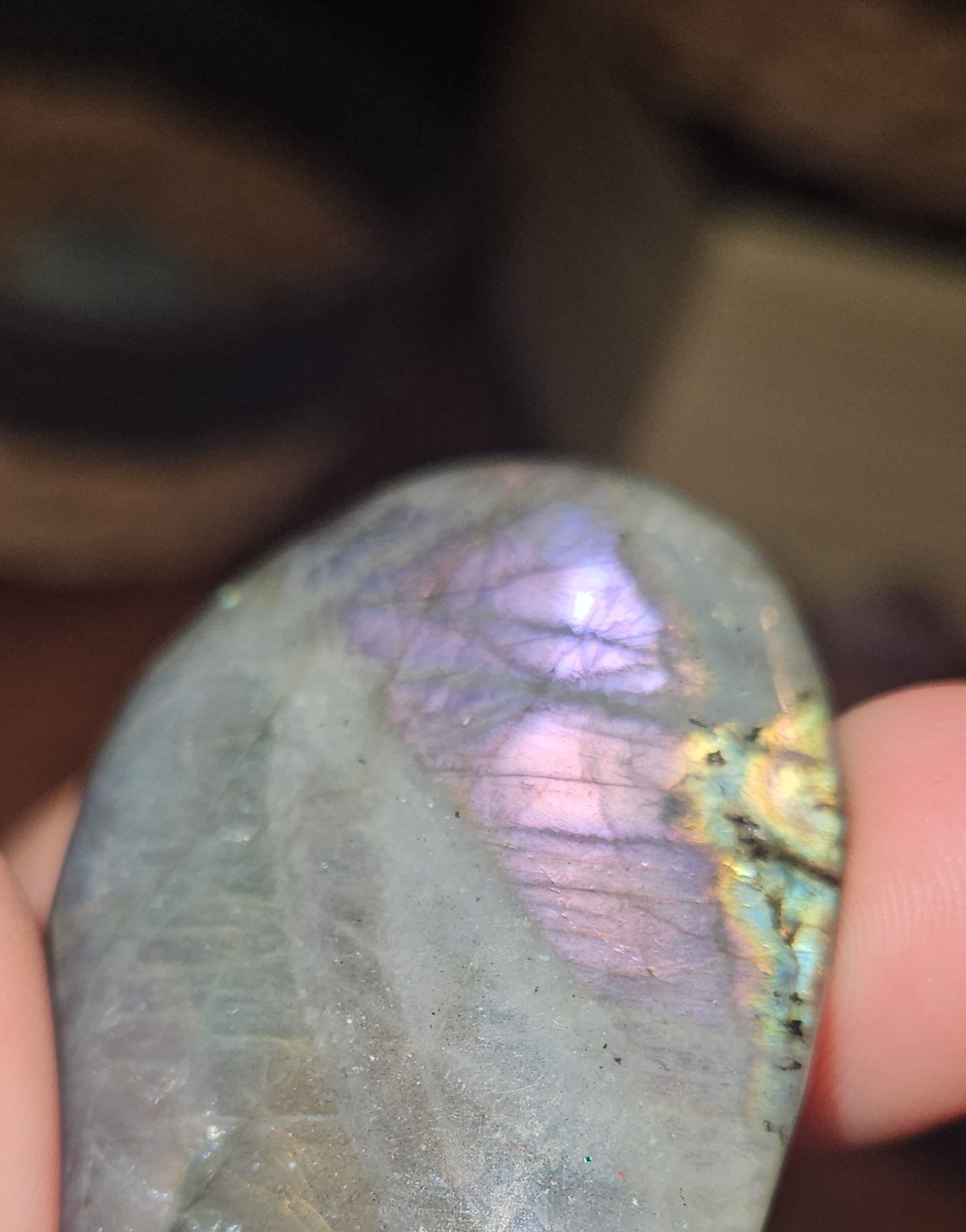 Labradorite Palm Stone