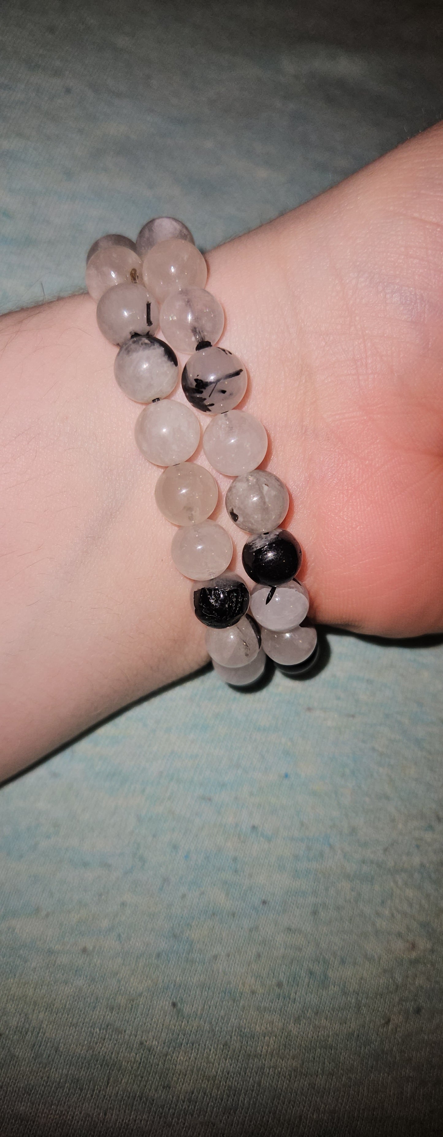 Black Tourmaline Quartz Bracelet