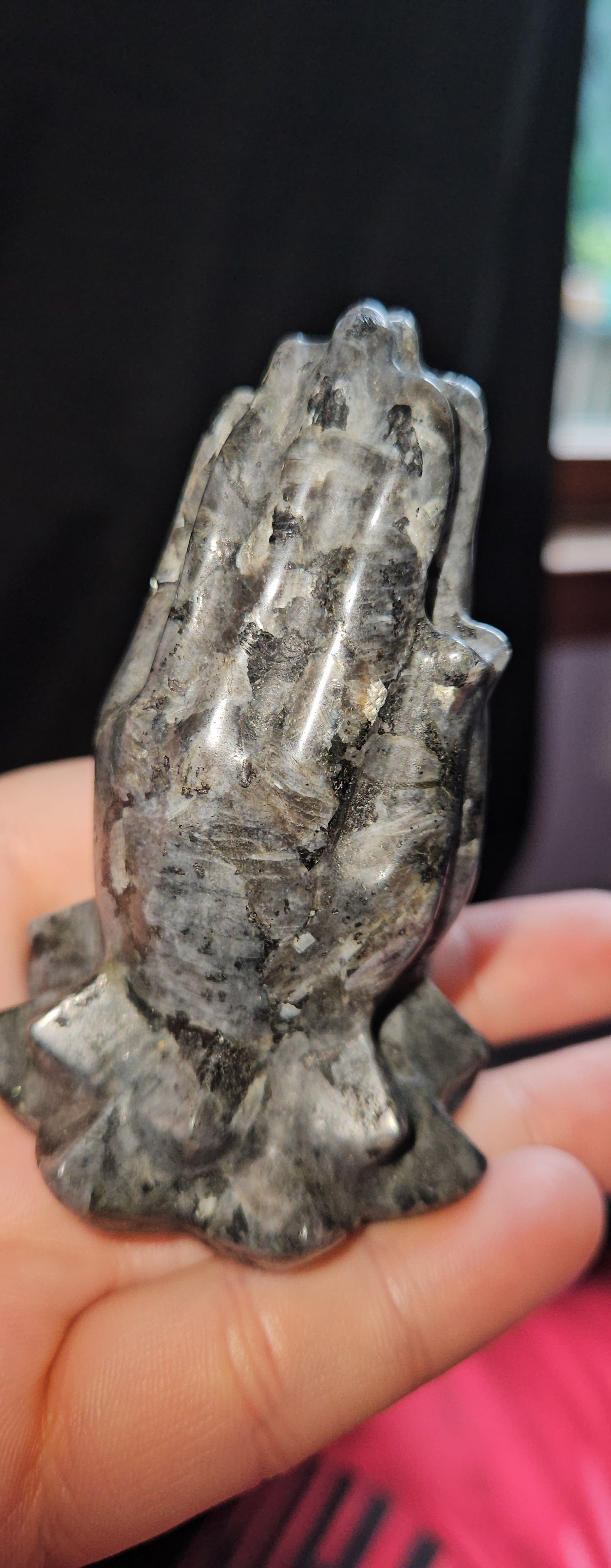 Larvakite Praying Hands