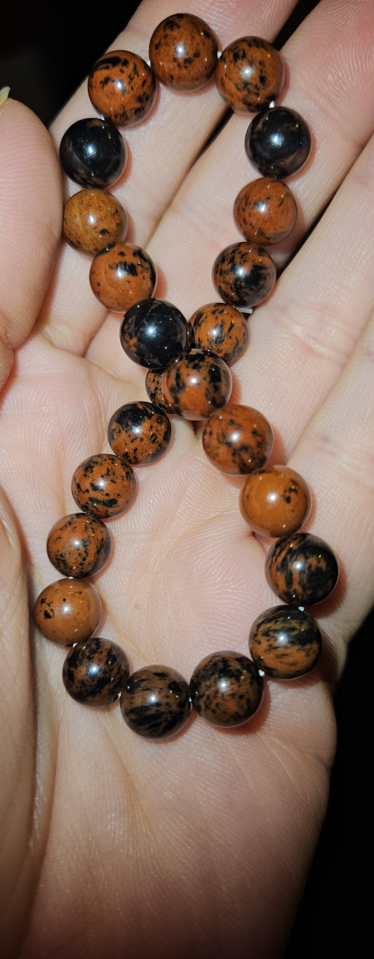Red Obsidian Bracelet