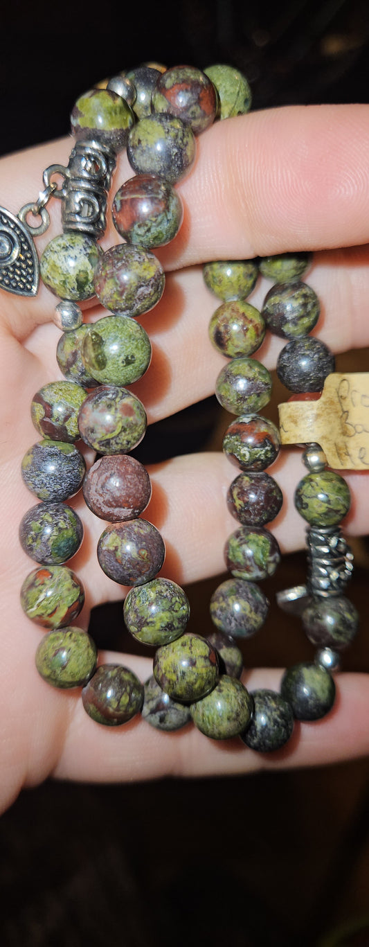 Dragons Blood Stone Bracelet