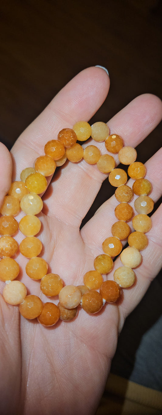 Adventurine Faceted Bracelet
