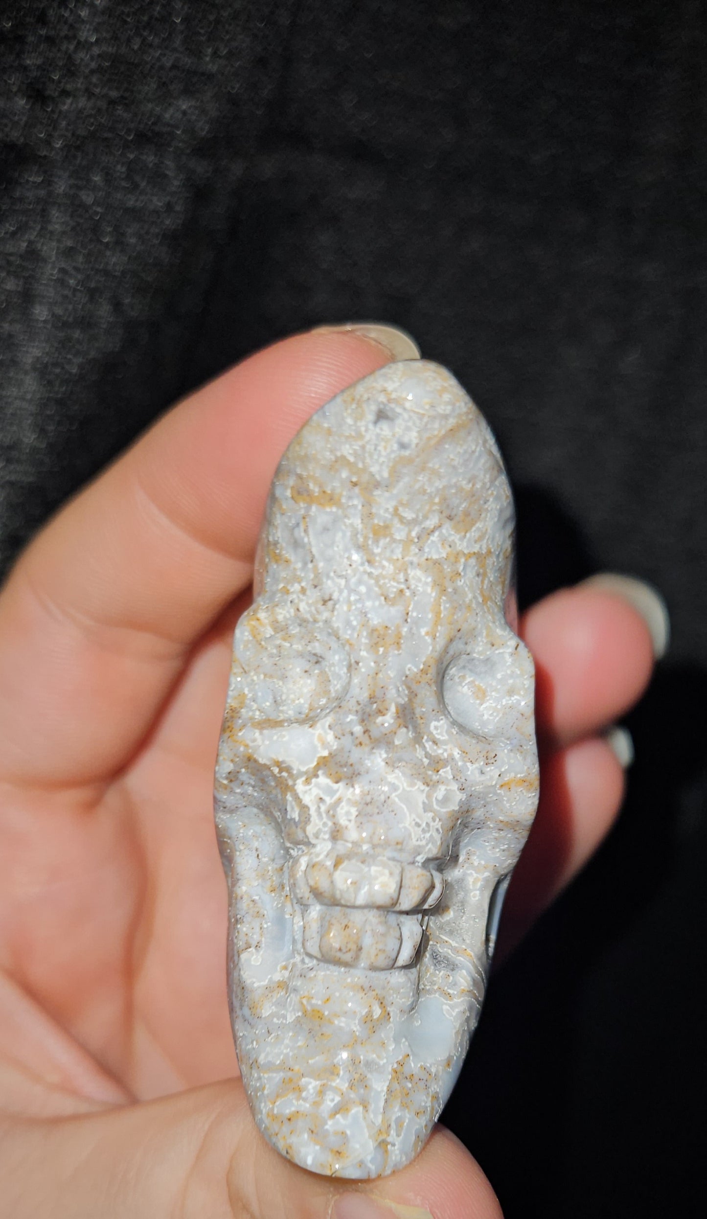 Agate Skull Moon